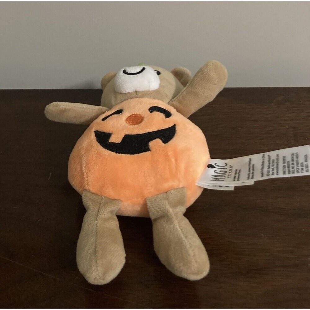 Magic Years Halloween Bear Rattle Lovey Stuffed Baby Toy Rashti & Rashti - Picture 3 of 8